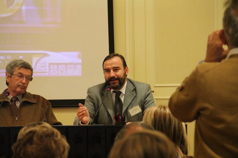 Relazione da parte del Prof. Marco Devecchi, Presidente dell Osservatorio del paesaggio per il Monferrato e l Astigiano [Foto Renato Grimaldi].