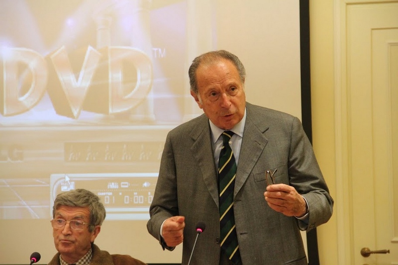 Riflessioni conclusive da parte del Dott. Lorenzo Vallarino Gancia, Presidente dell Associazione Canelli Domani [Foto Renato Grimaldi].