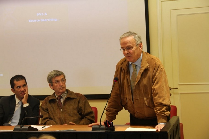 Riflessioni da parte dell On.le Rolando Picchioni, Presidente Fondazione per il Libro, la Musica e la Cultura [Foto Renato Grimaldi].