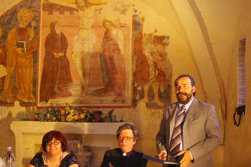 Relazione del Prof. Marco Devecchi (Presidente dell Osservatorio del Paesaggio per il Monferrato e l Astigiano) [Foto di Alessandro Ferraris].