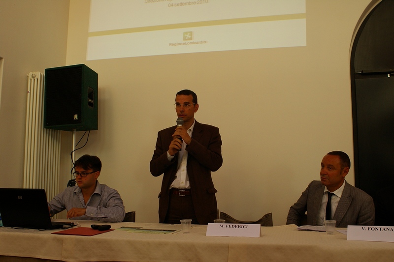 Maurizio Federici - Dirigente della Struttura Progetti per il Territorio - Regione Lombardia, relatore al Convegno su "La Tradizione costruttiva in Oltrepò Pavese tra passato e futuro" sul tema "I nuovi strumenti di pianificazione territoriale della Regione Lombardia: effetti diretti sul territorio".