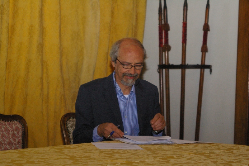 Avvio dei lavori del Convegno da parte del Moderatore, Prof. Sergio Conti dell Università di Torino.