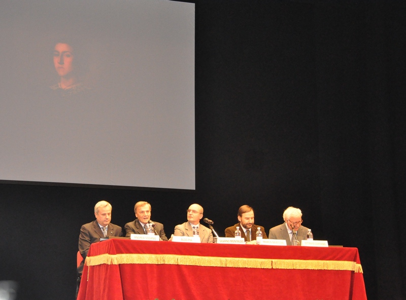 Saluto introduttivo del Presidente della Cassa di Risparmio di Asti, Dott. Aldo Pia [Foto di Federica Larcher].