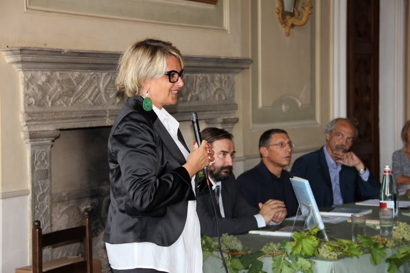 Saluto iniziale dell'Assessore al Bilancio della Regione Piemonte, Giovanna Quaglia [Foto di Renato Grimaldi].