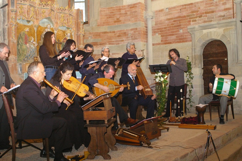 Musici del gruppo "La Ghironda" nell