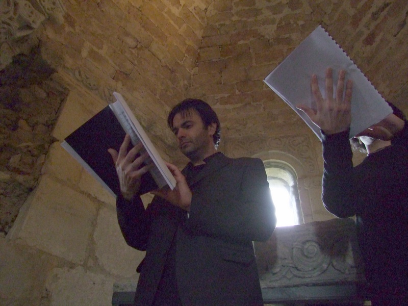 Celebrazione eucaristica "De Beata Virgine"con il canto del Gruppo musicale "Gli Invaghiti"presso la Chiesa romanica di San Lorenzo di Montiglio Monferrato.
