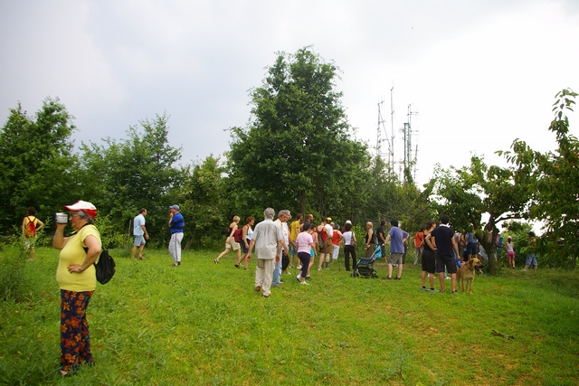 Terza tappa della camminata alla sommità della collina di San Iorio ad Asti