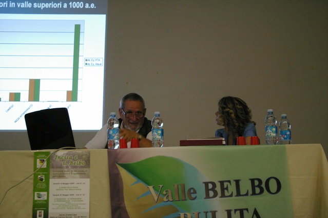 Relazione di Gian Carlo Scarrone, Presidente Associazione Valle Belbo Pulita su  "Il Belbo e la sua Valle -  Flora, Fauna, lo stato delle acque e le soluzioni" - Foto di Matteo Devecchi